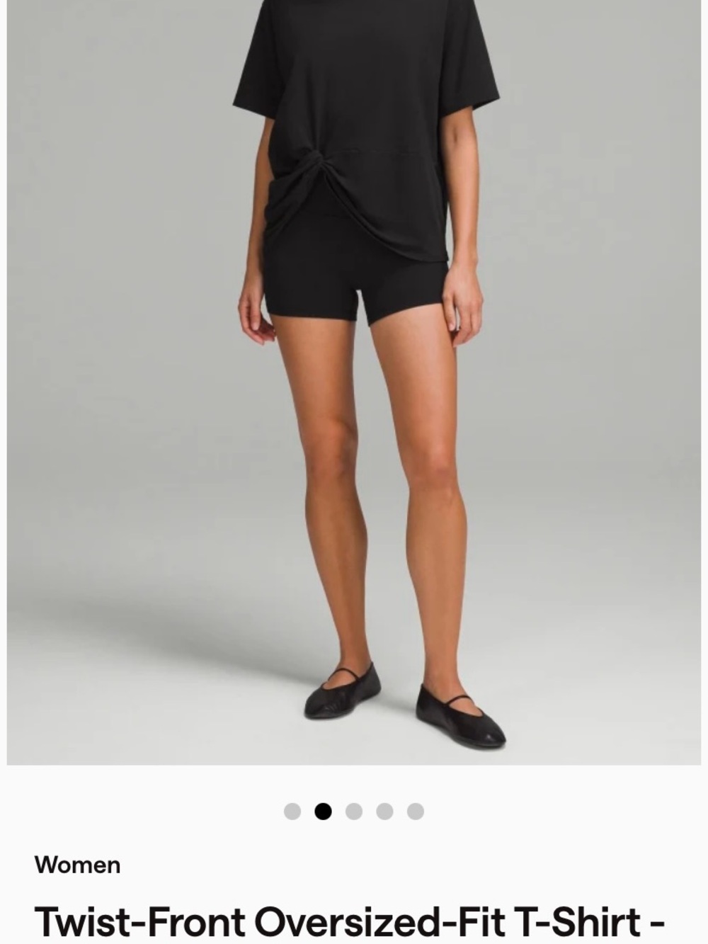 Lululemon Twist Front T-Shirt